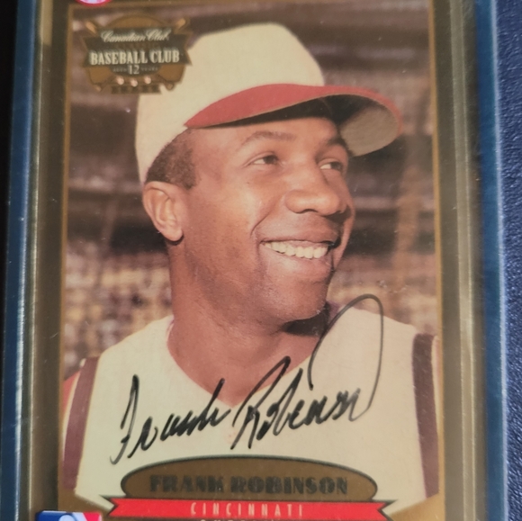 FRANK ROBINSON CINCINNATI REDS AUTOGRAPH - Picture 7 of 11